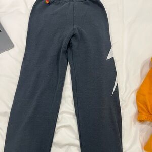 Kids aviator nation sweatpants in size 10